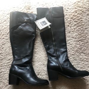 Women’s black Frye boots. New with tags.